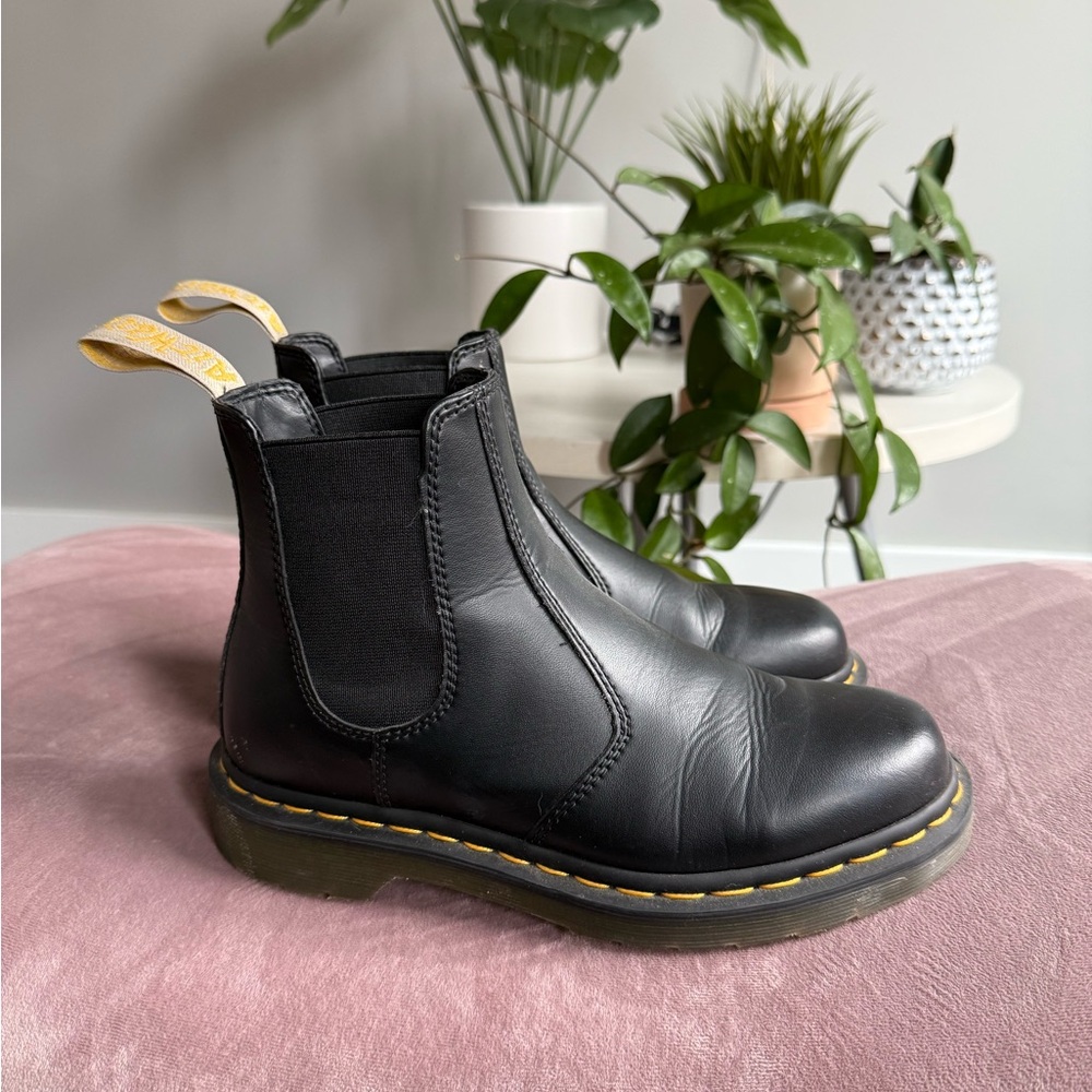 Dr. Martens - women’s size 8 - man made suitable for Vegans.